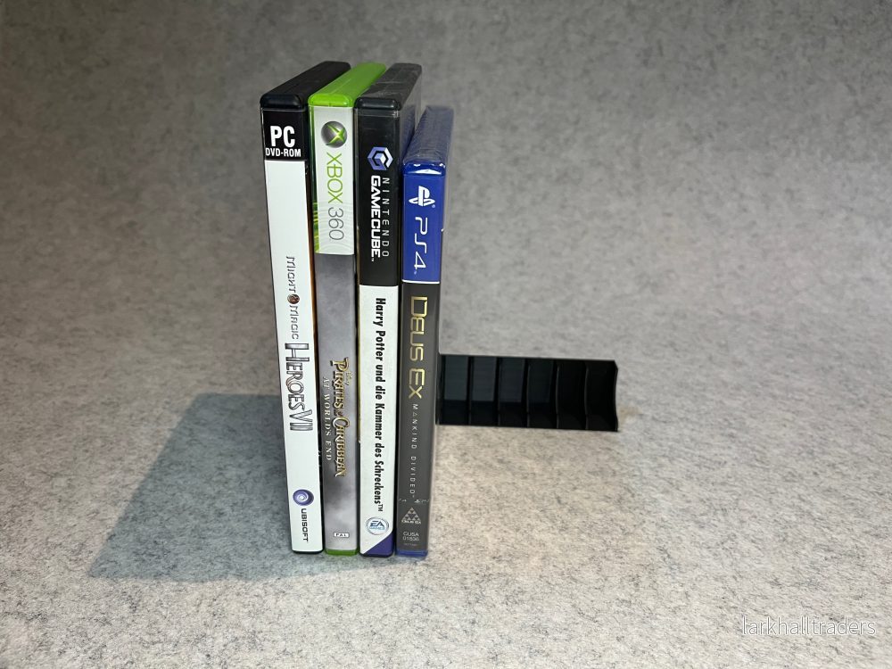 Spelställ för 10 spel - DVD-fodral (PC, Xbox 360, PS2, PS3, Wii) - Bild 3