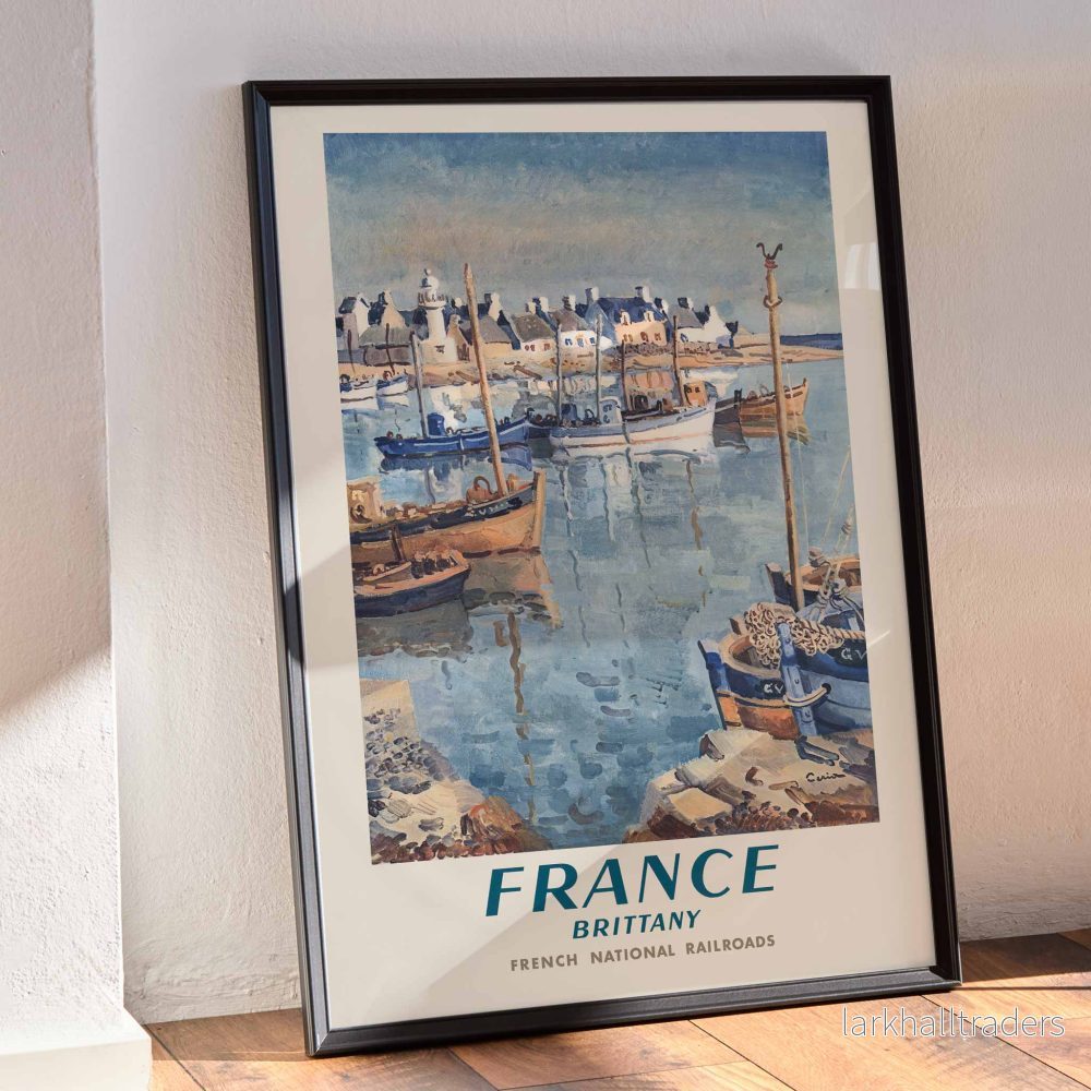 Frankrike – järnvägen till Bretagne Poster - Bild 3