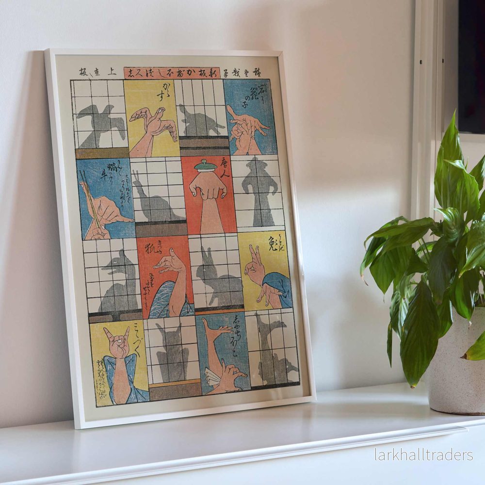 Åtta skuggfigurer Poster - Bild 3