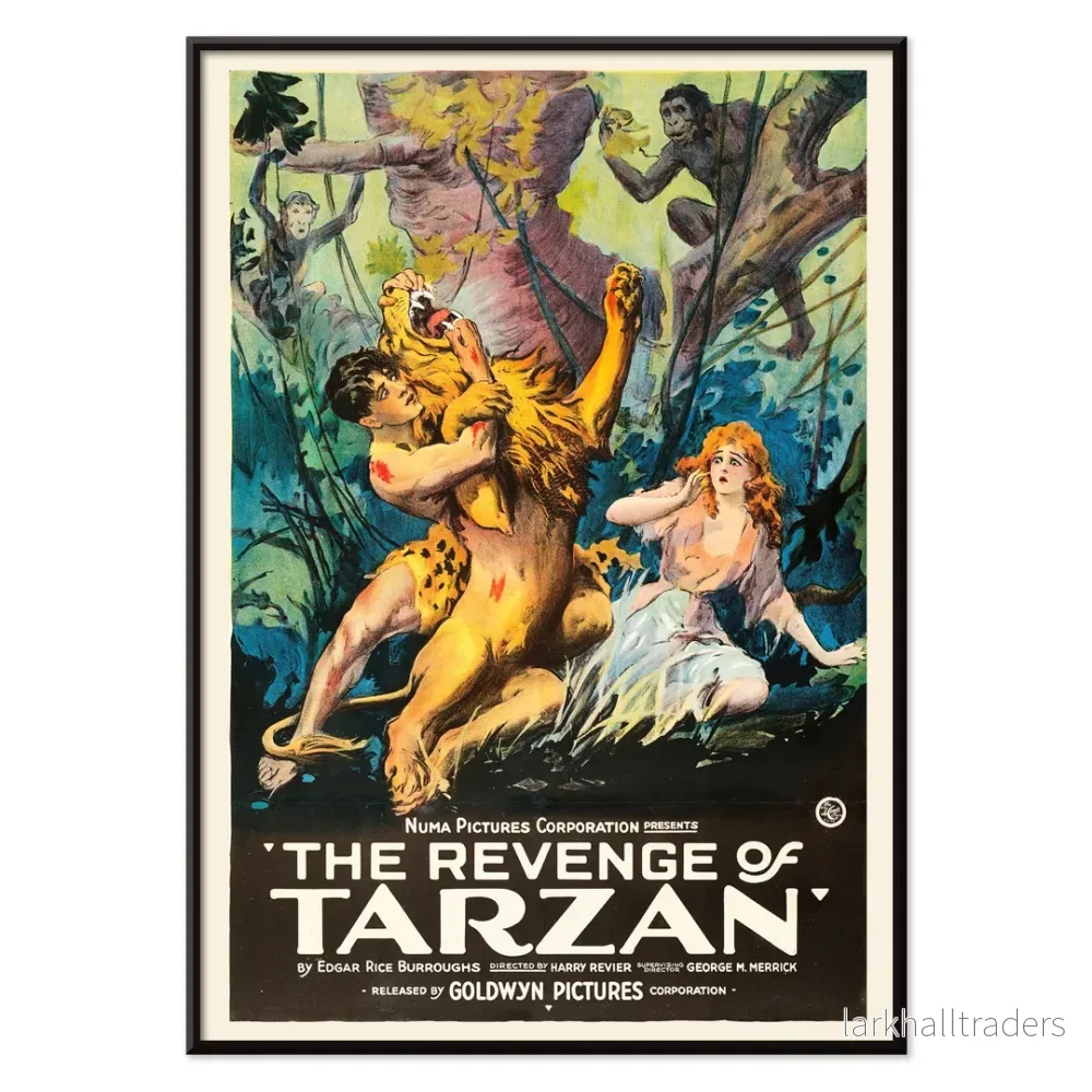 Tarzans hämnd Poster - Bild 2