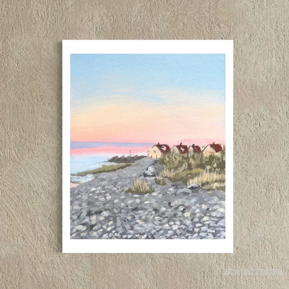 Stenstranden i Torekov - Print - Bild 3
