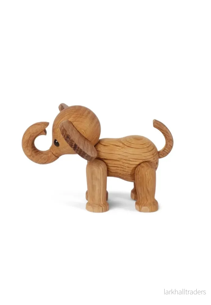 Dekoration Ella Elefant Baby Ek/Lönn - Bild 3