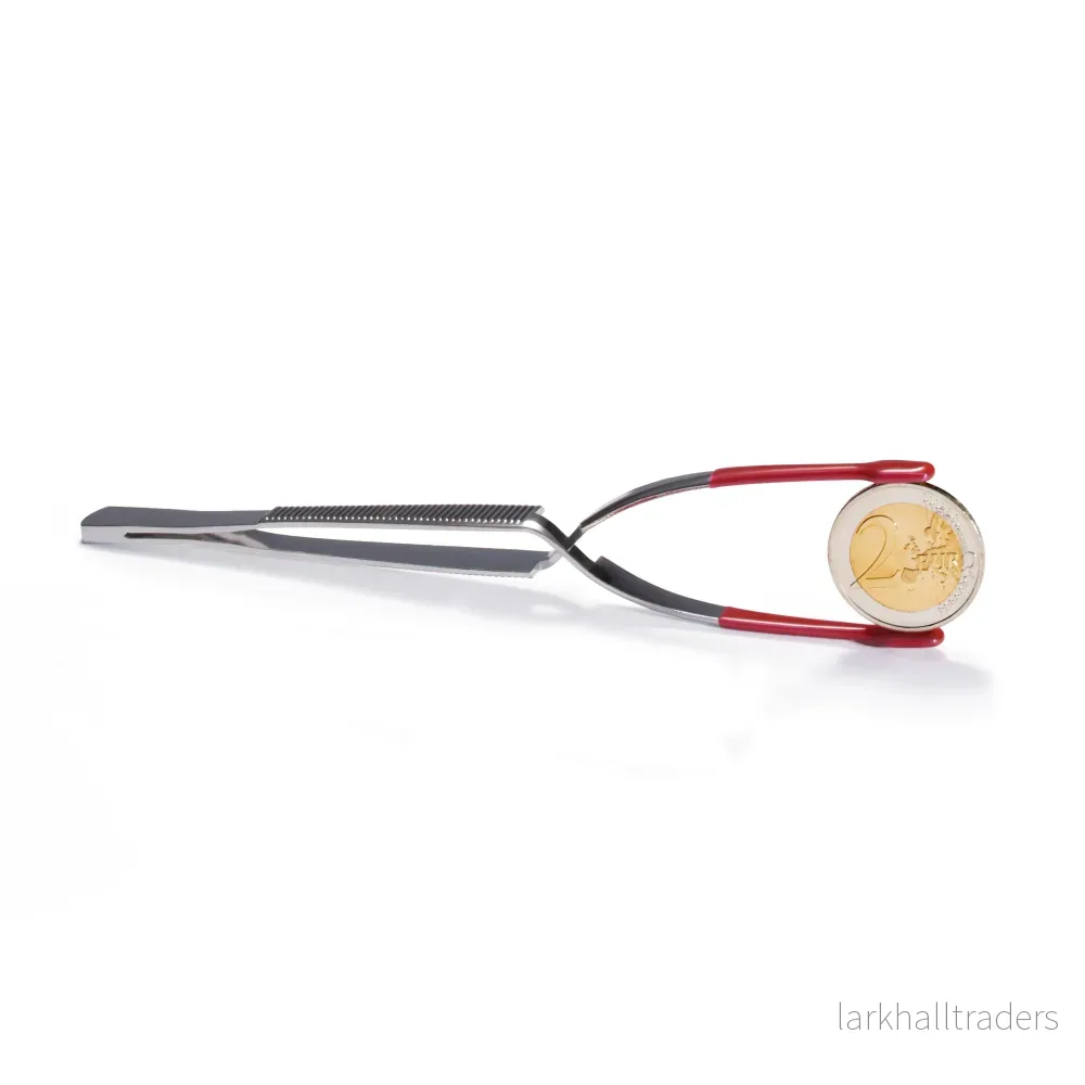 Myntpincett Pi9, 16cm, plastbelagd - Bild 2