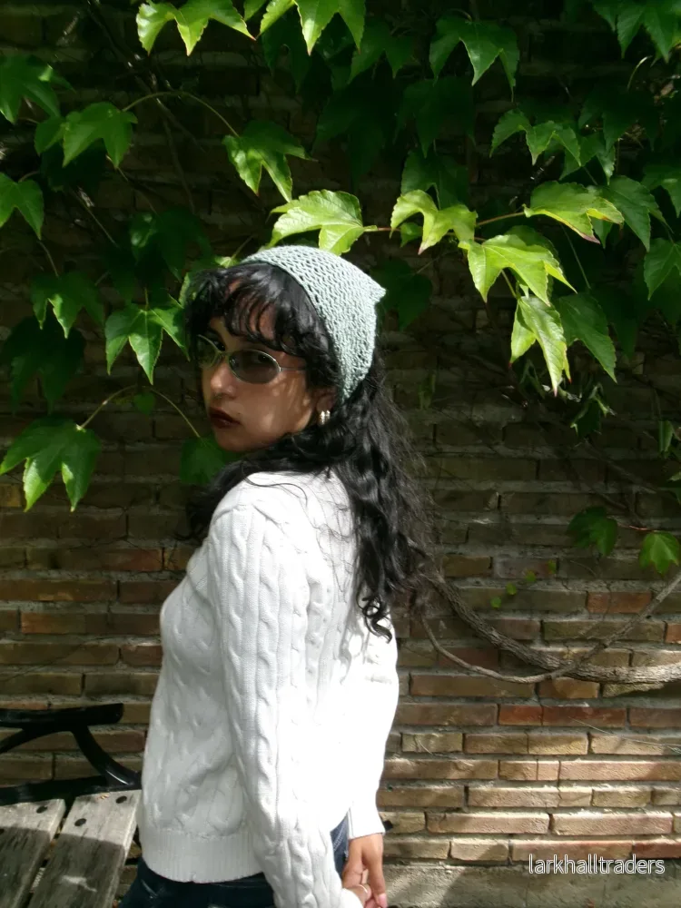 Virkad scarf