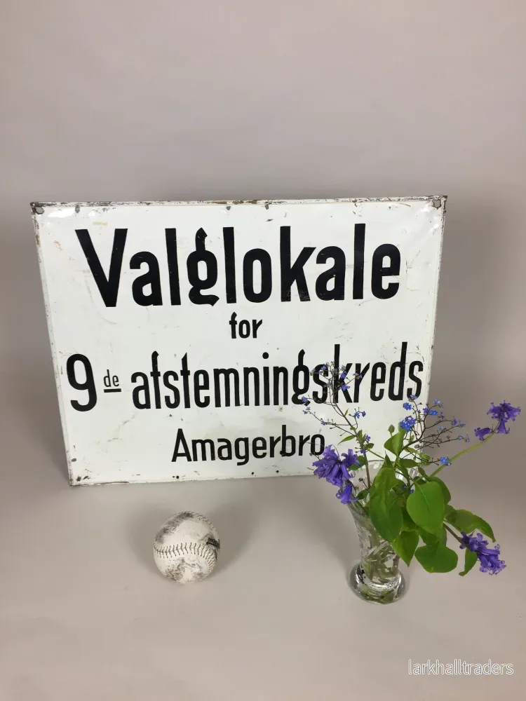 Valskylt 9 Amagerbro Valskylt 9 Amagerbro