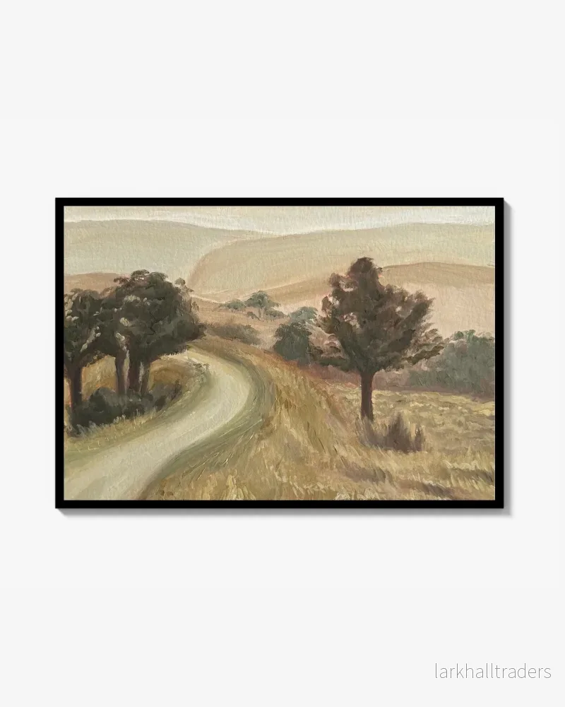 Road Through the Hills Poster