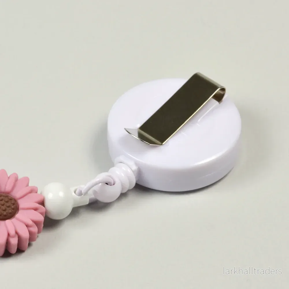 Pärlbar korthållare, vit - Bild 3