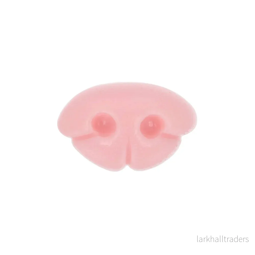 Säkerhetsnosar, rosa, 12mm, 2st Säkerhetsnosar, rosa, 12mm, 2st