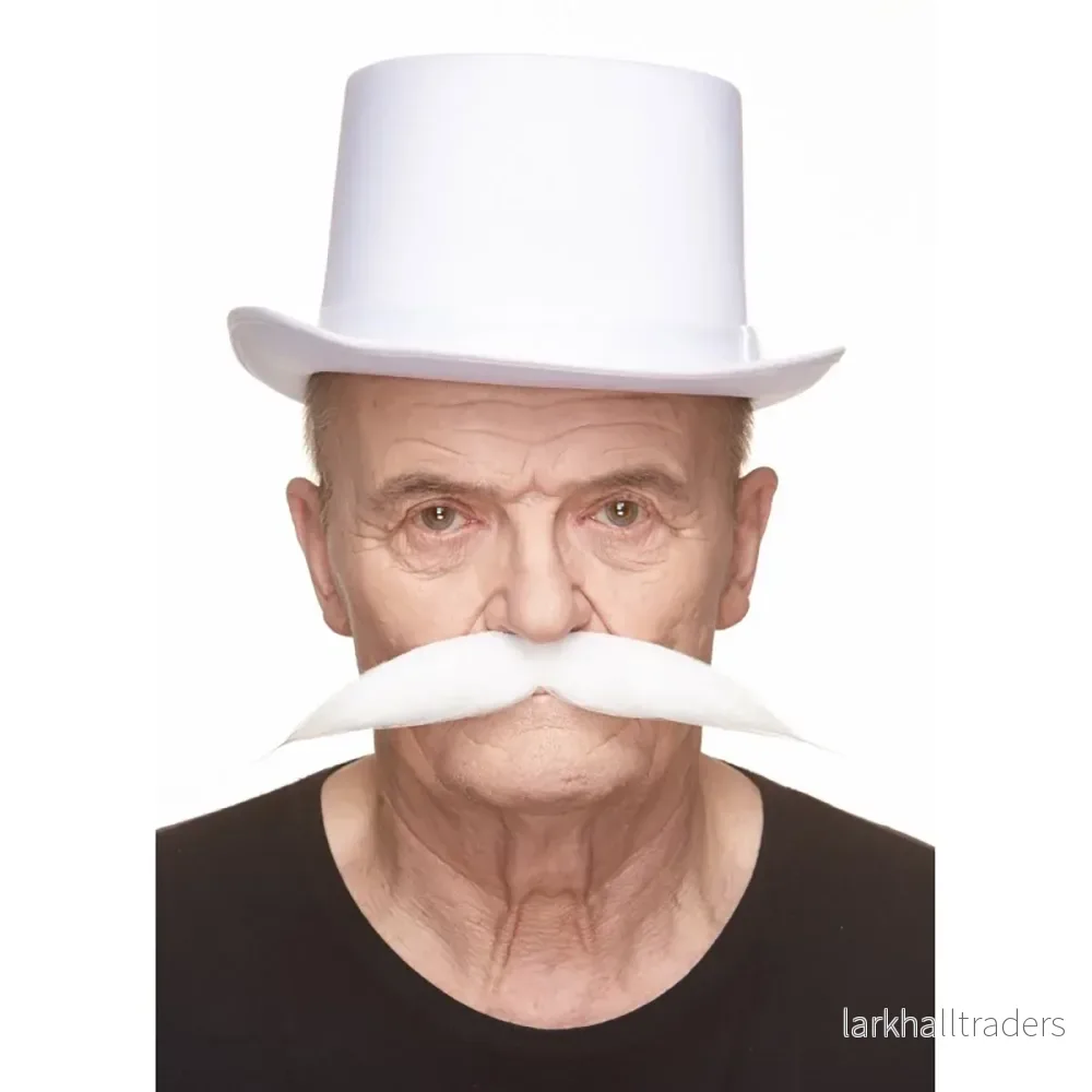 Mustasch, marshall vit - Bild 2