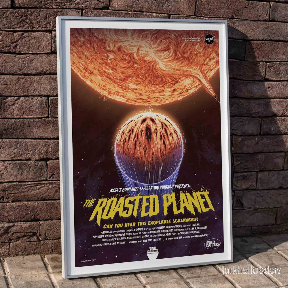 Den rostade planeten Poster
