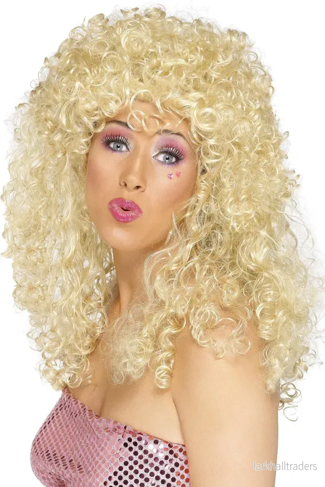 Peruk, 80-tal boogie babe blond