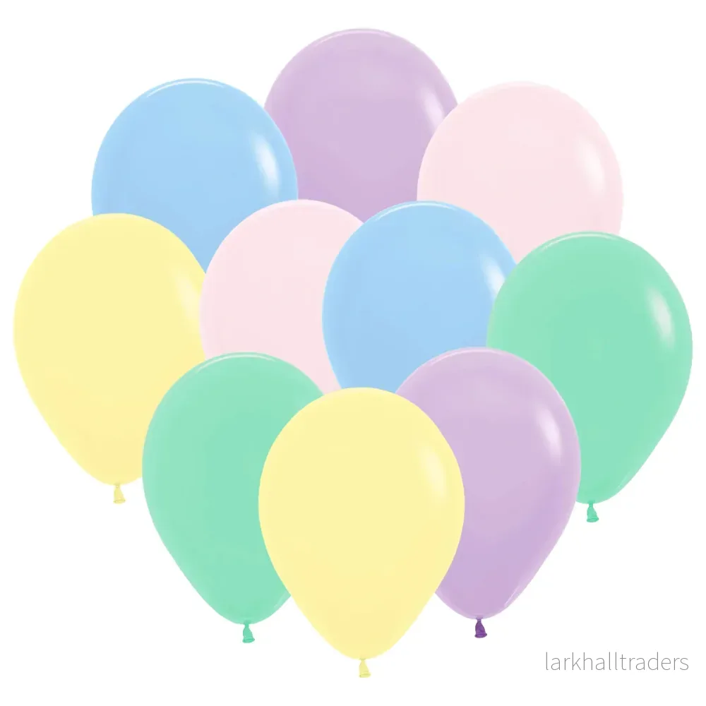 Ballonger, matta pastellfärger 10 st Ballonger, matta pastellfärger 10 st