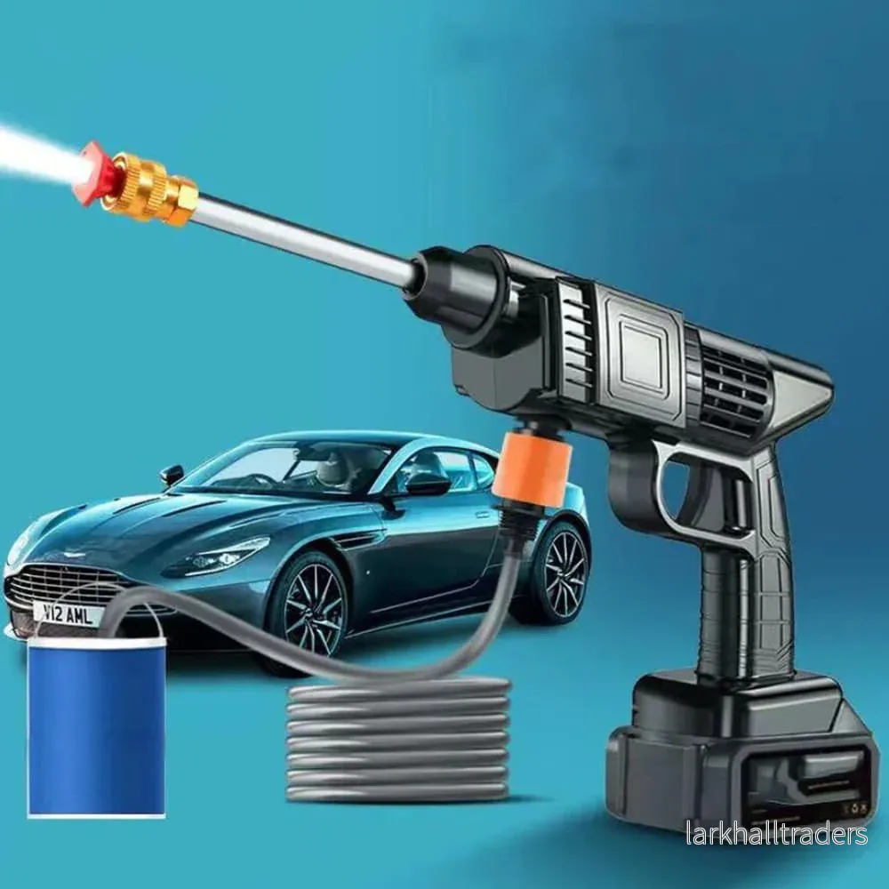 Portabel högtryckstvätt 26 bar/377 PSI – med batteri 260W inkl. laddare och väska - Bild 2