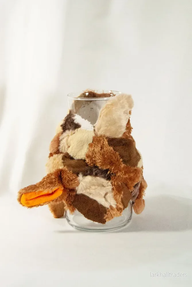 Teddy Vase - Brun