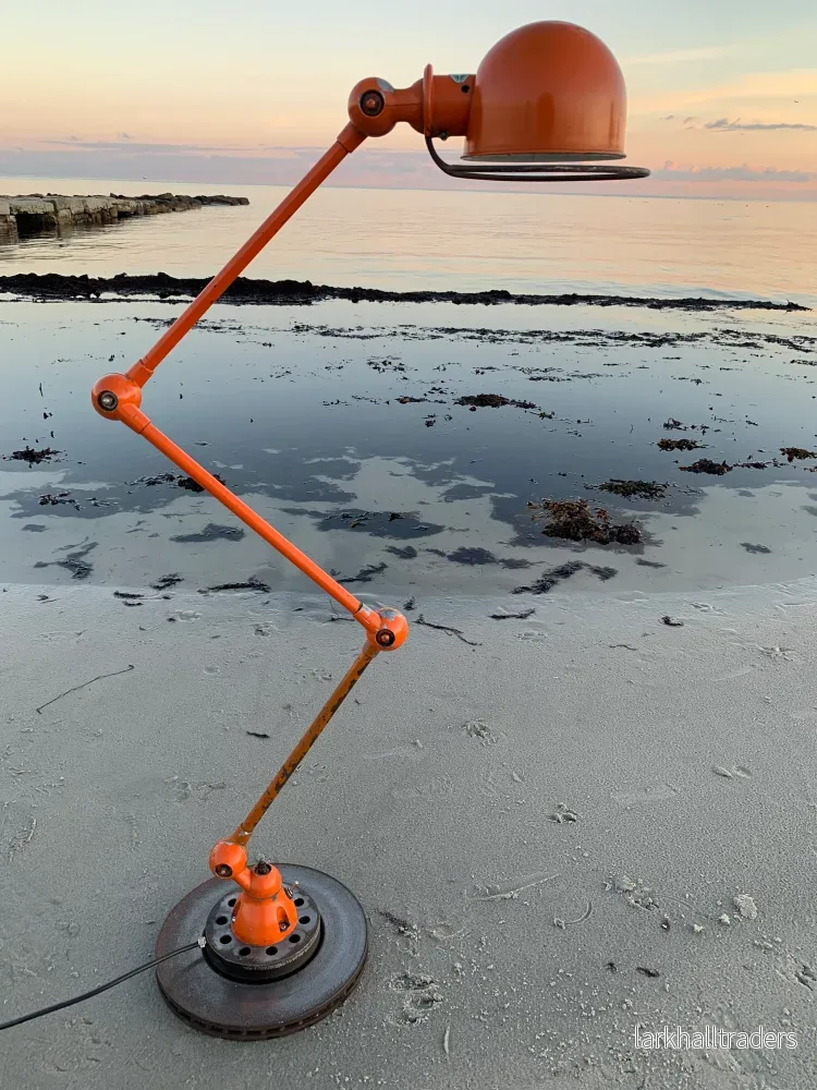 Jieldé bord/golvlampa med 3 armar - Orange - Bild 3