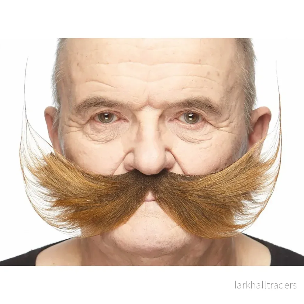 Mustasch, inventor brun Mustasch, inventor brun