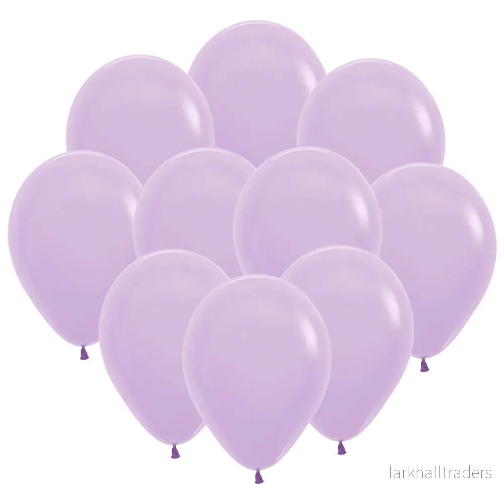 Ballonger, matta lila pastell 10 st Ballonger, matta lila pastell 10 st