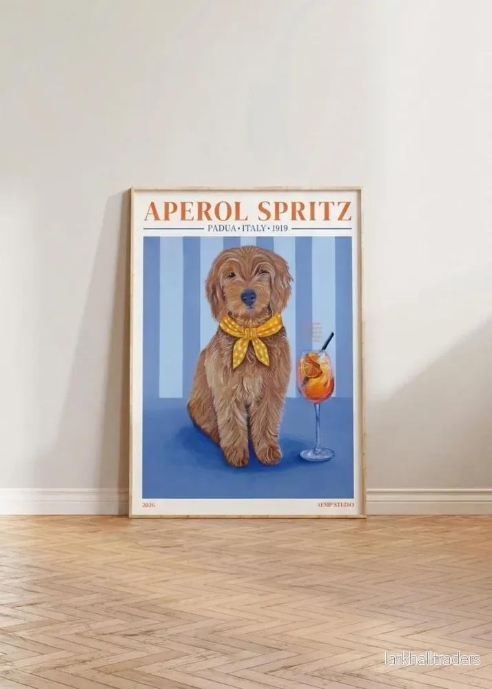 APEROL SPRITZ x GOLDEN DOODLE Poster - Bild 3