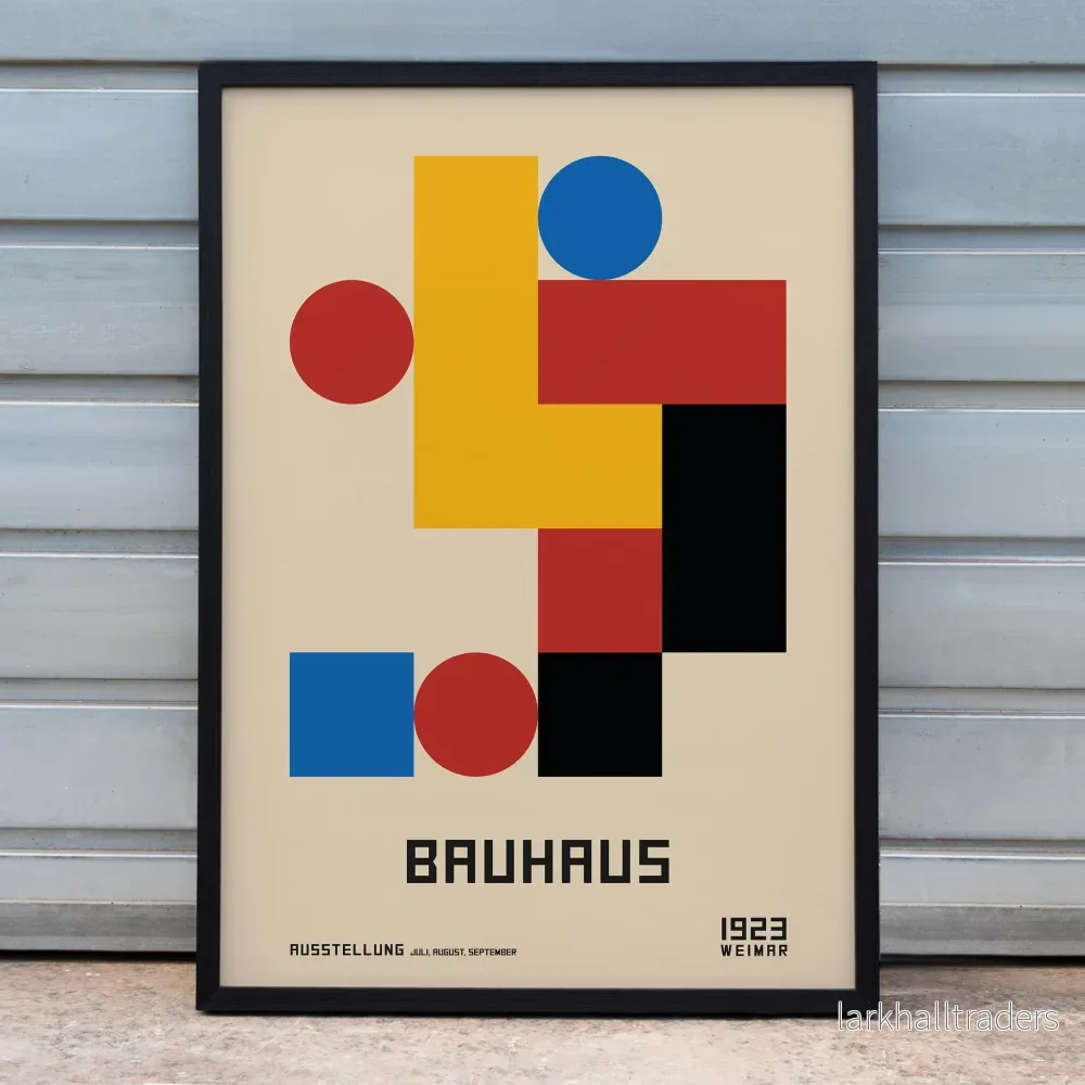 Bauhaus Poster 3 Poster