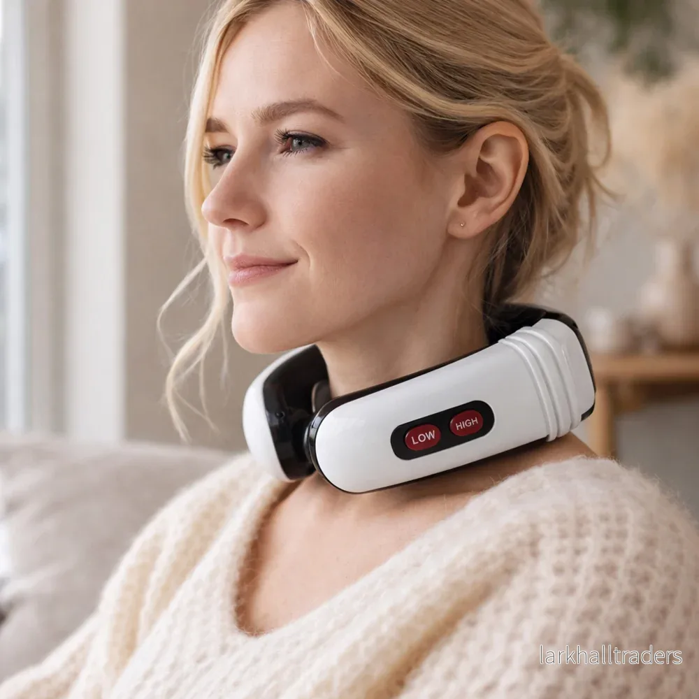 Nackmassage med Elektrostimulering och Magneter - Bild 2