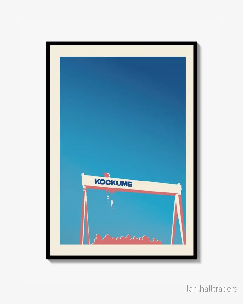 Kockums Crane Print Kockums Crane Print