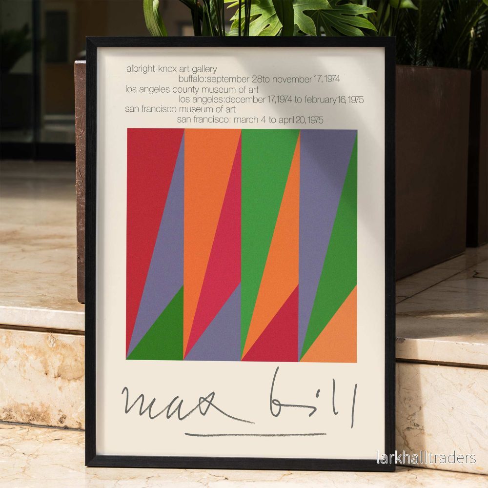 Max Bill Poster
