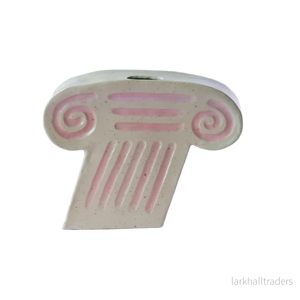 Kapitäl i keramik - Beige/Rosa - Bild 2