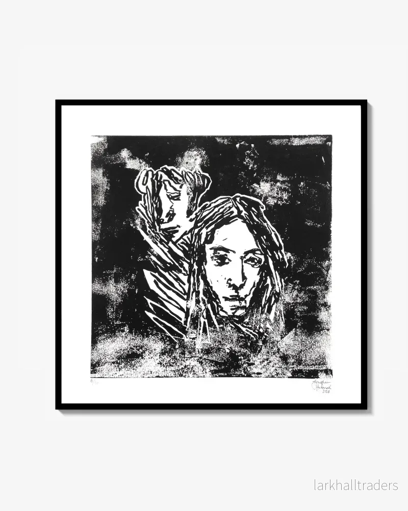 PATTI & ROBERT – Linoleum print PATTI & ROBERT – Linoleum print
