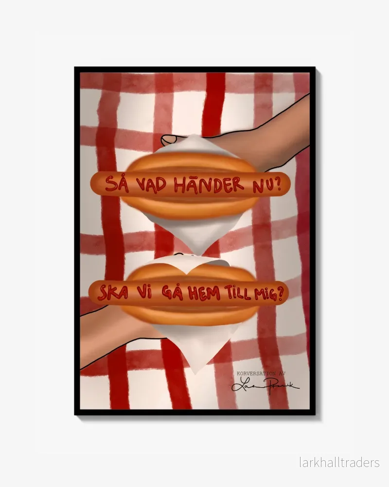 Korversation "Så vad händer nu?" Poster