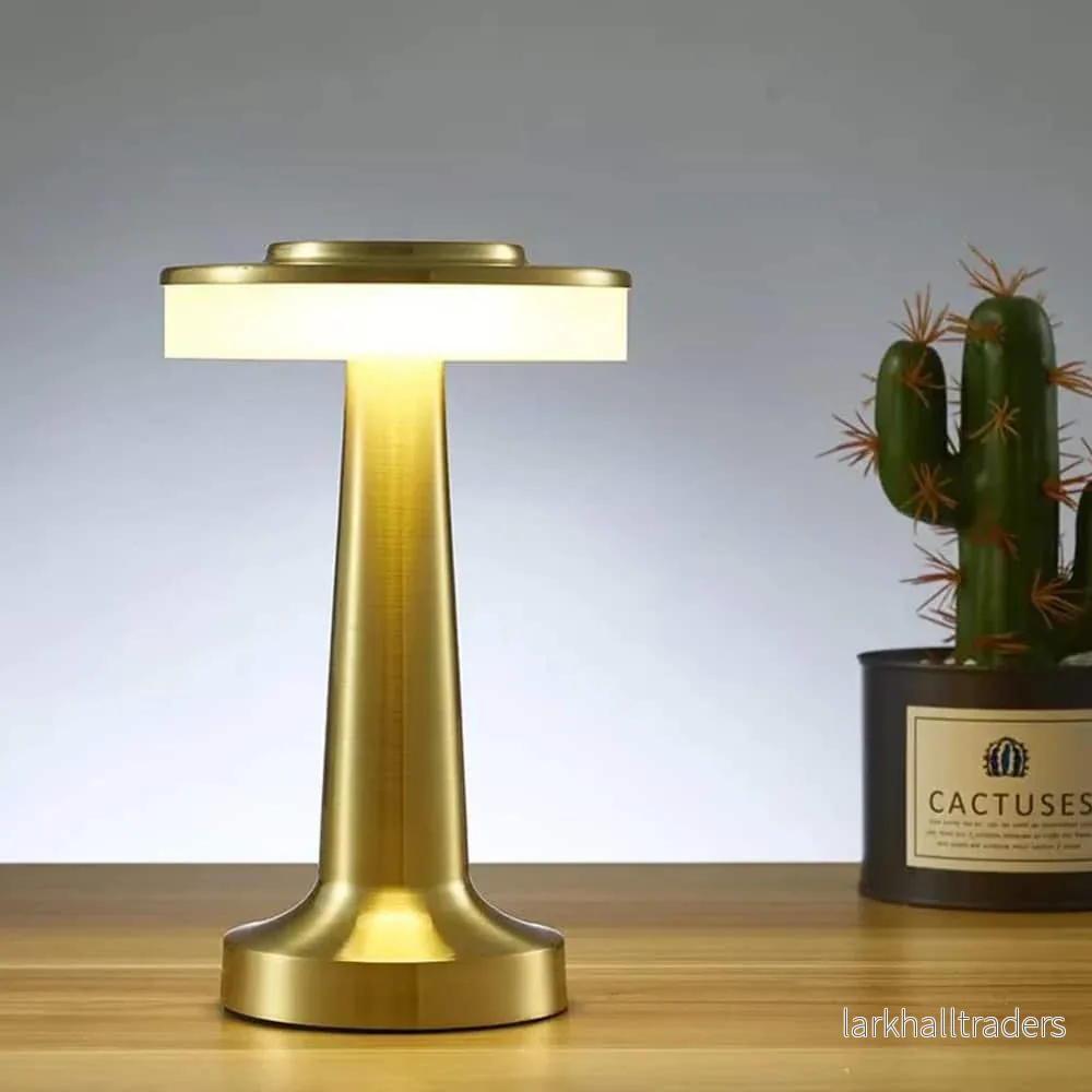 Touch LED Bordslampa med USB-laddning Touch LED Bordslampa med USB-laddning