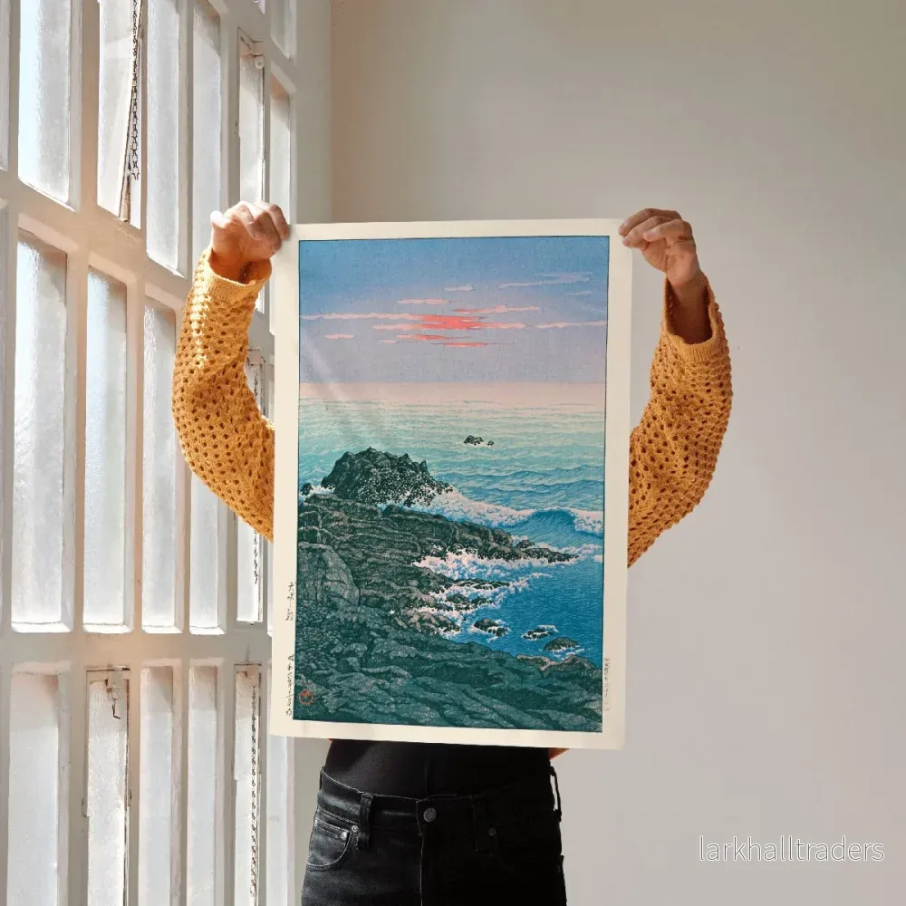 Morgon vid Cape Inubō Poster