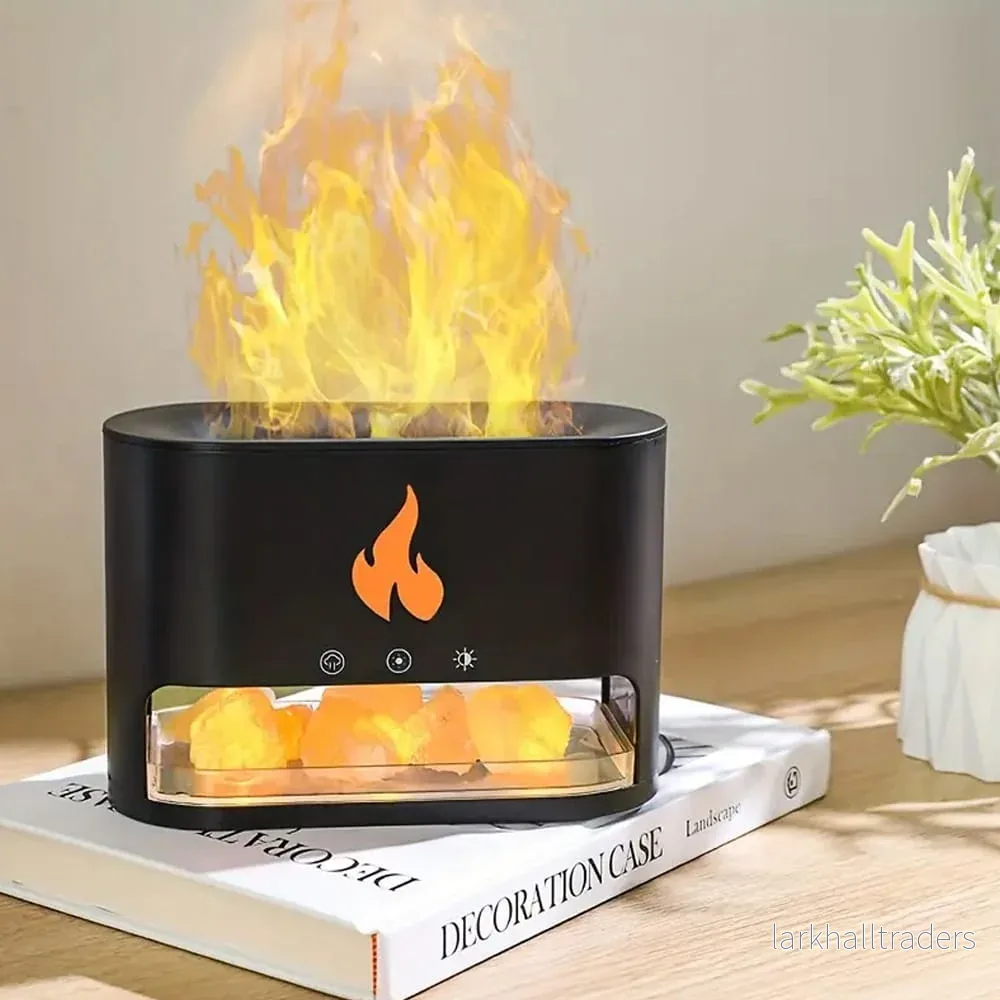 Vulkan Luftfuktare & Aroma Diffuser 240 ml med Kristallsalt - Bild 2