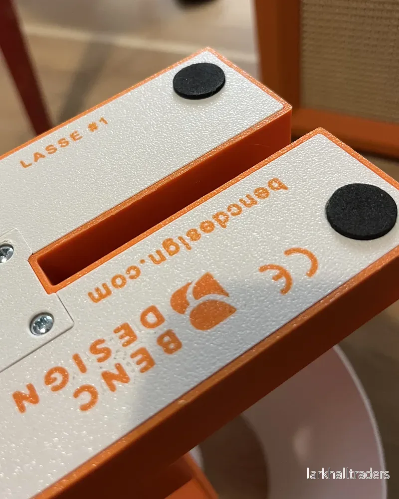 Lasse Lampa - slät orange - Bild 3
