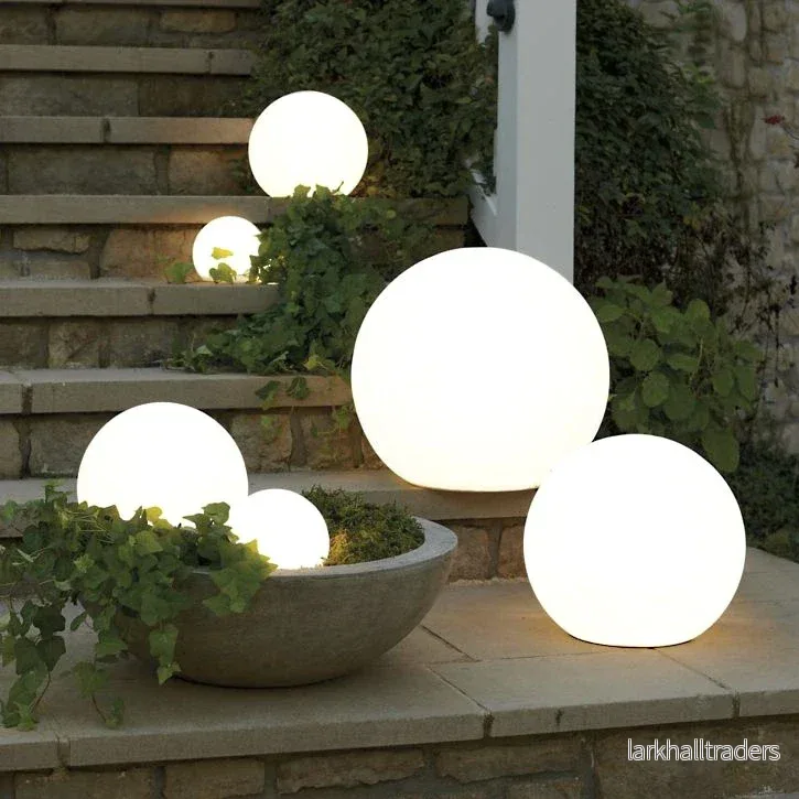 LumiGlobe Trädgårdssfär – Färgstark LED-Dekorbelysning för Ute & Inne - Bild 2