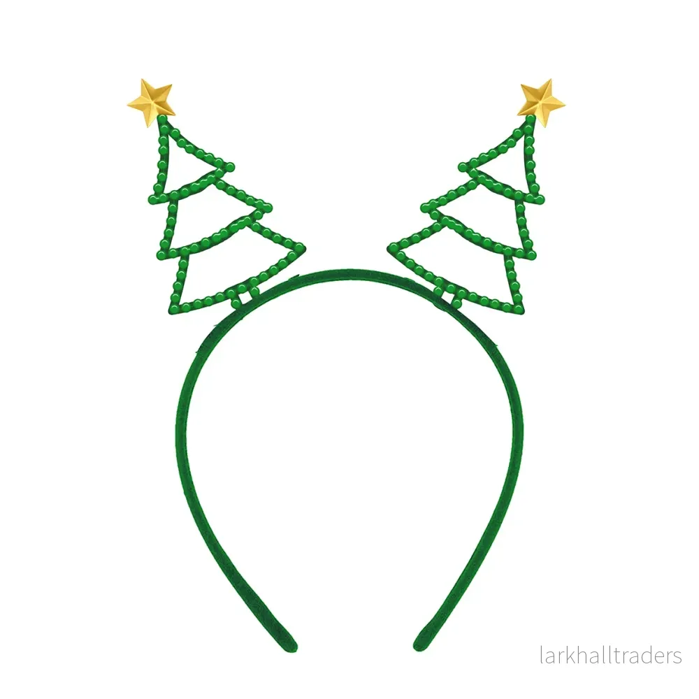 Juldiadem i metall, julgranar