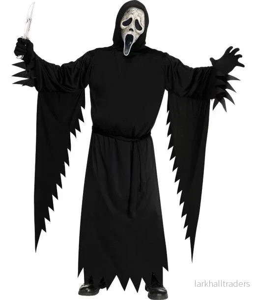 Dräkt, Ghost Face SCREAM VI Plus size Dräkt, Ghost Face SCREAM VI Plus size