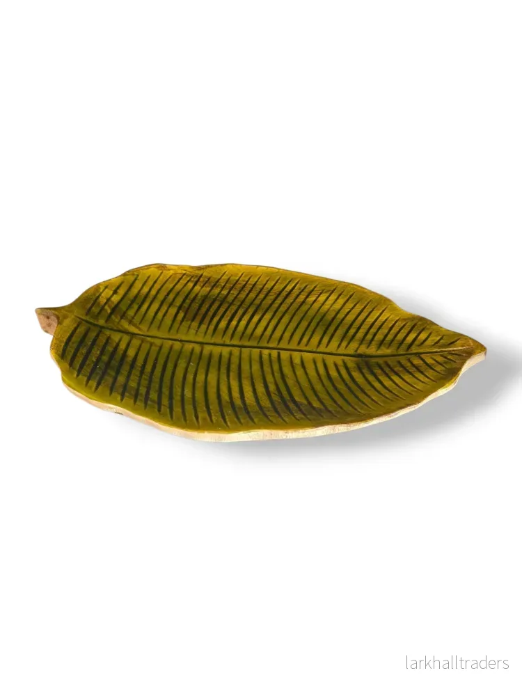 Lövfat i mangoträ grön Lövfat i mangoträ grön