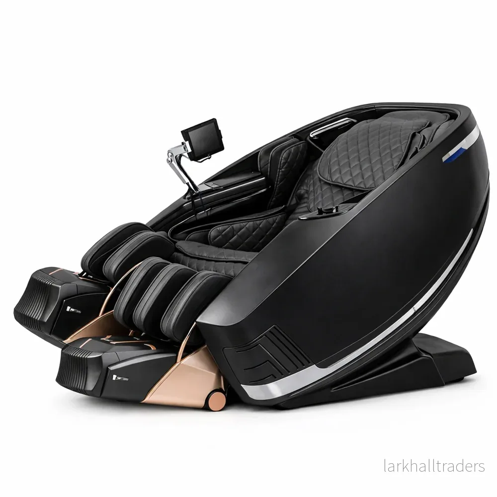 Massagestol 4D med AI-styrning, Dual Zone Stretching, 32 luftkuddar, värme i ben och ryggstöd samt Zero Gravity – Modell 988A Massagestol 4D med AI-styrning, Dual Zone Stretching, 32 luftkuddar, värme i ben och ryggstöd samt Zero Gravity – Modell 988A