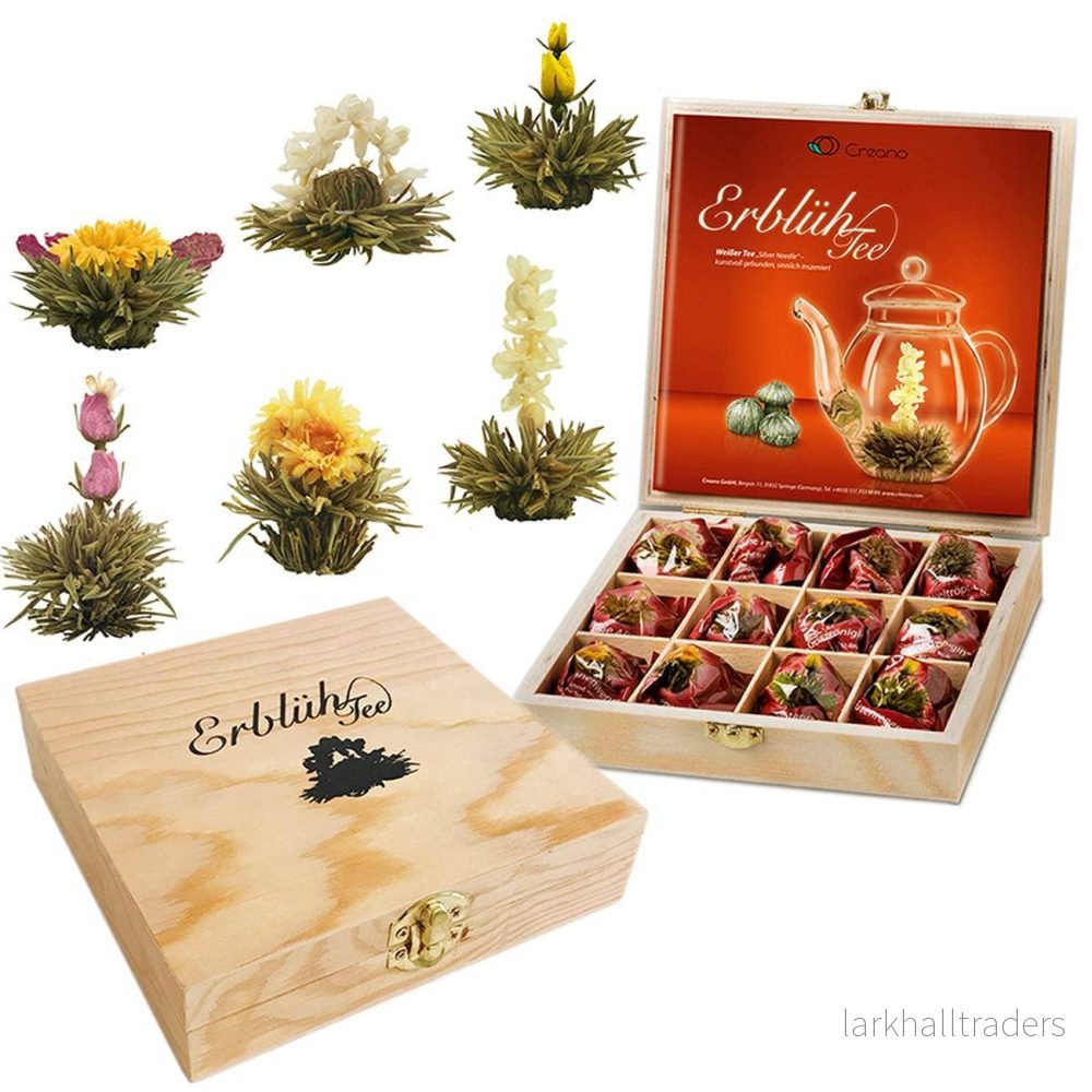 Creano Blooming Tea - Vit teblomma i presentask - Bild 3