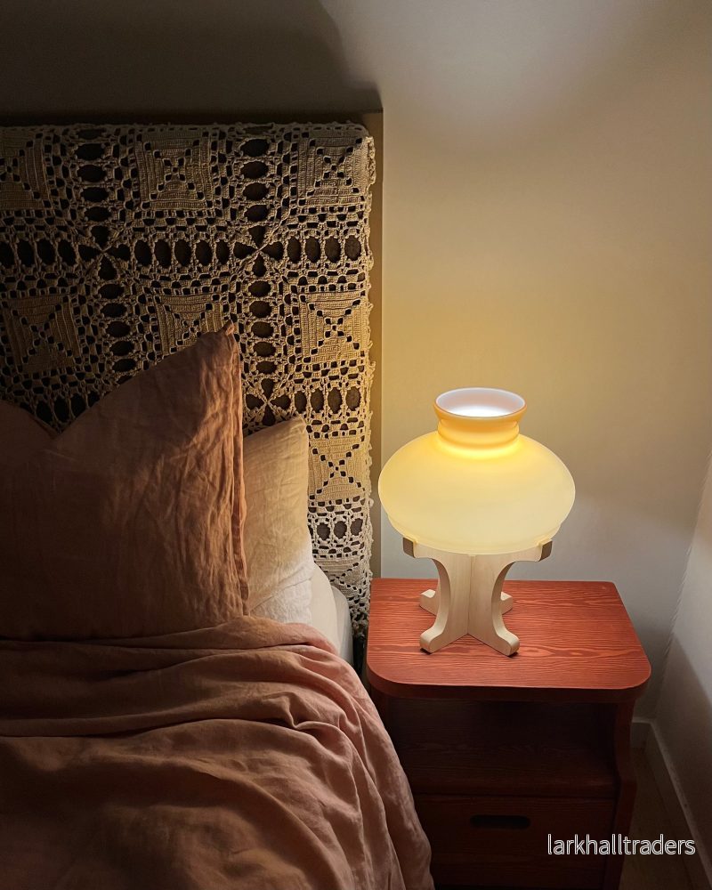 Bordslampa - björk / gul - Bild 2