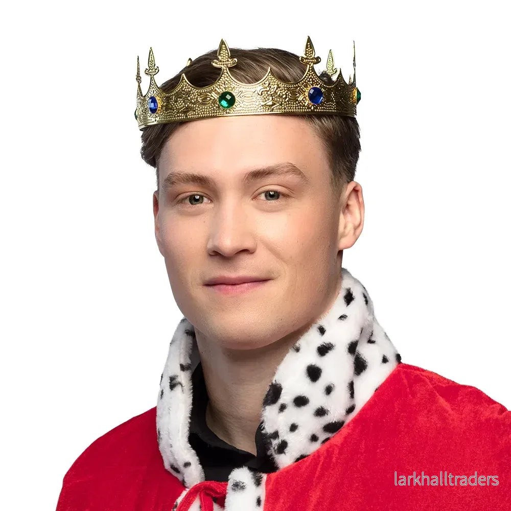 Metallkrona, kung guld Metallkrona, kung guld