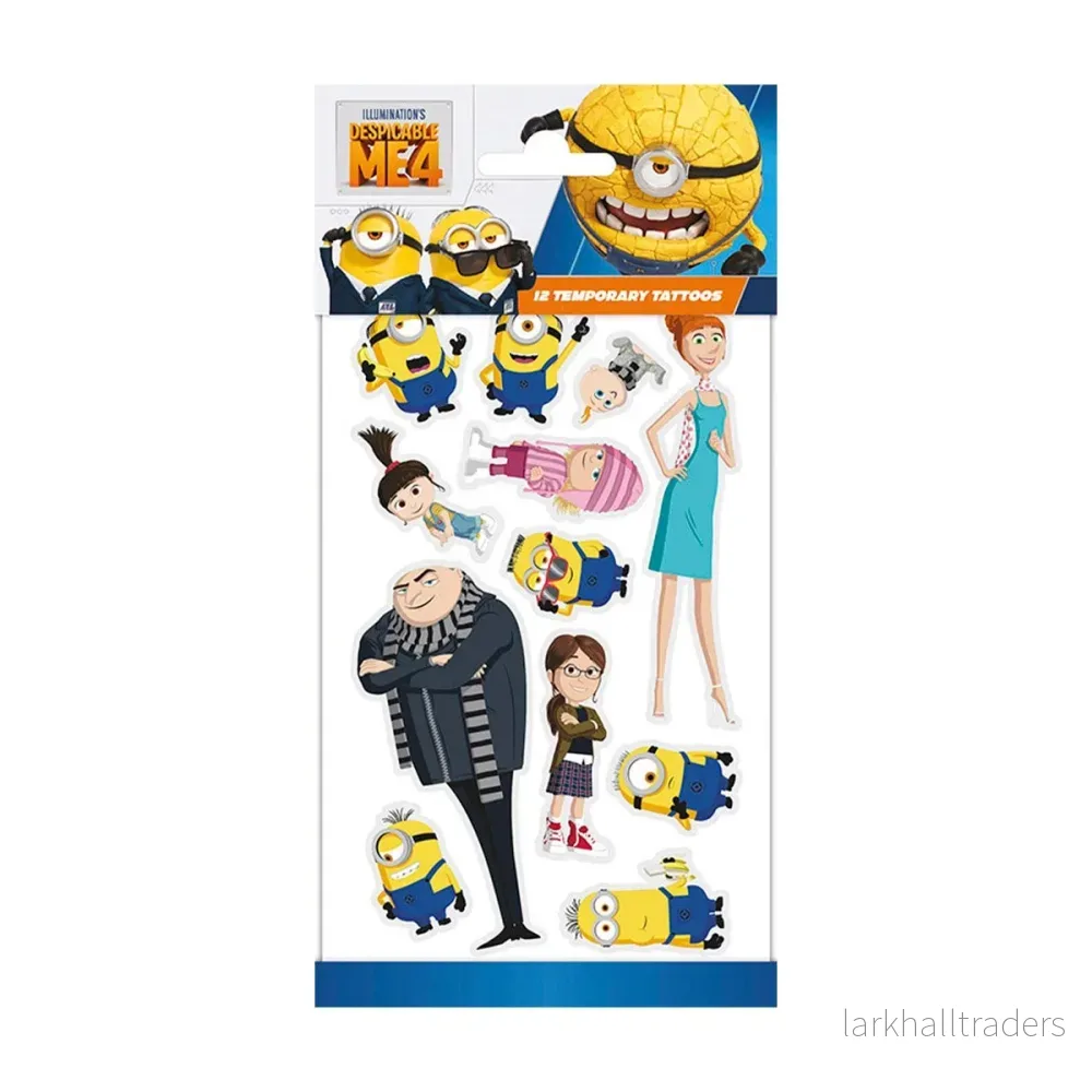 Tatueringar, Despicable Me 4 Tatueringar, Despicable Me 4