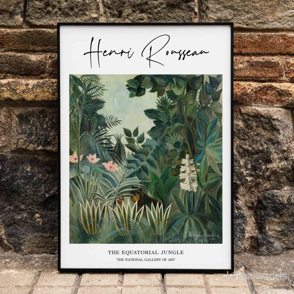Den ekvatoriella djungeln Poster Den ekvatoriella djungeln Poster