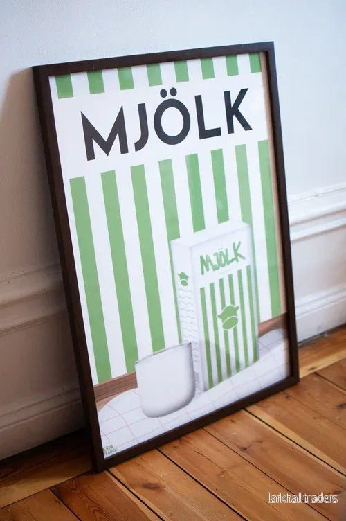 Grön Mjölk Poster - Bild 3