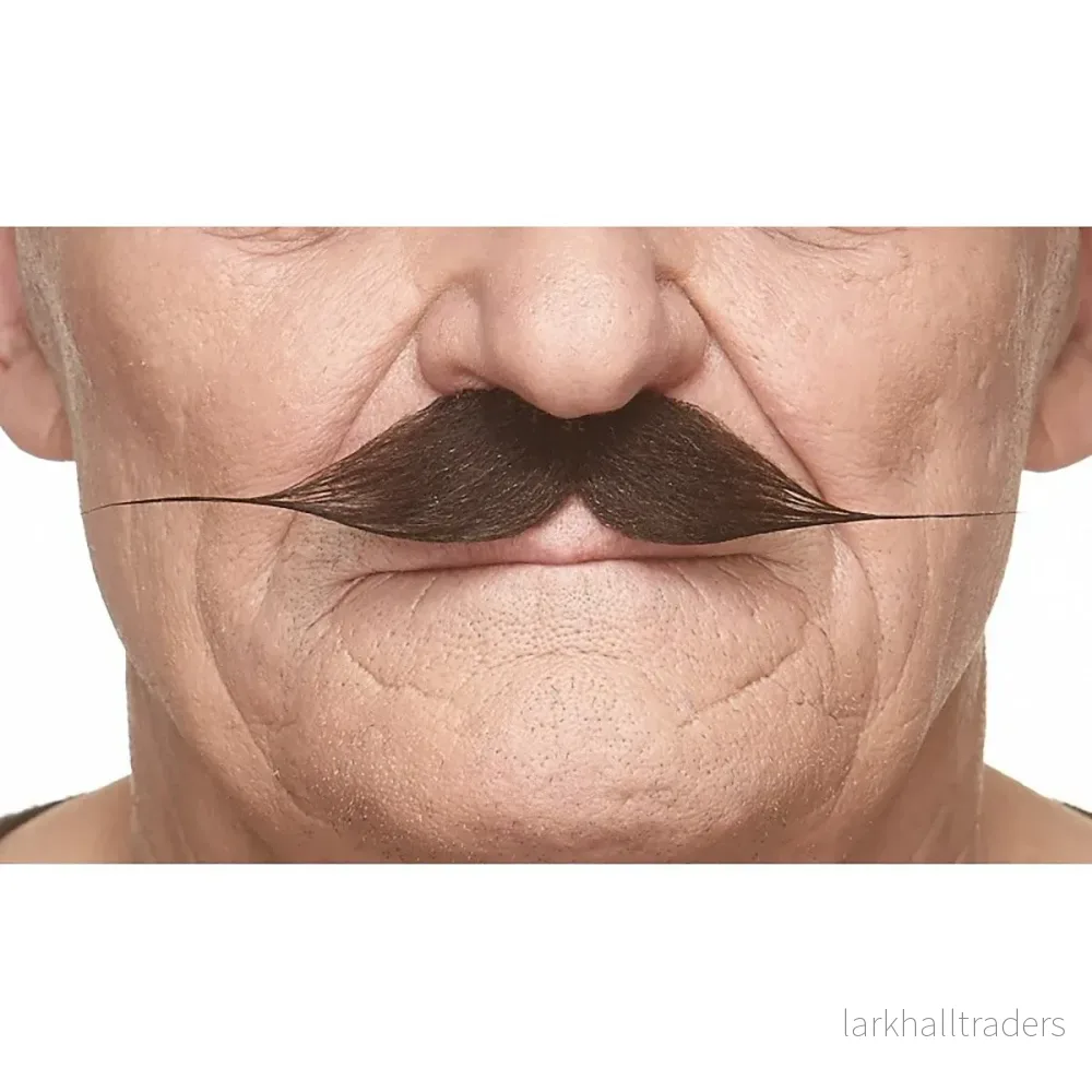 Mustasch, gentleman brun Mustasch, gentleman brun