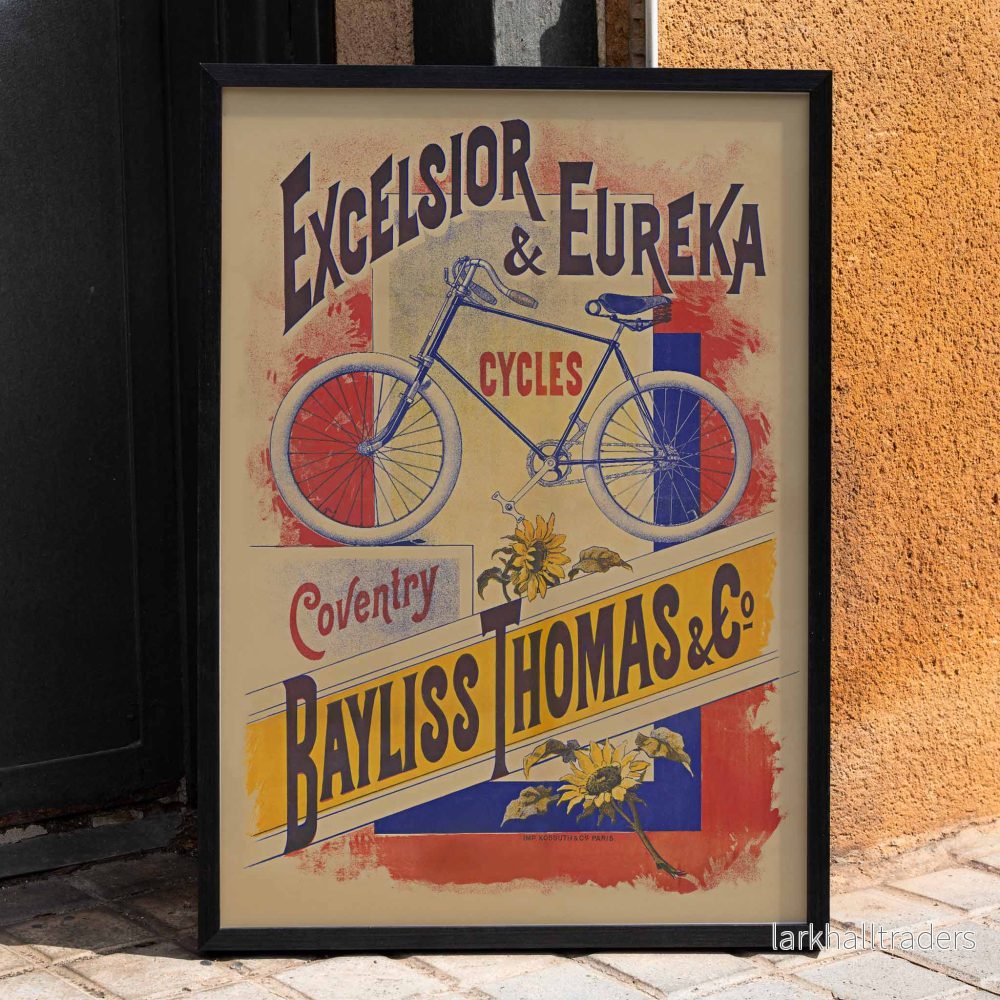 Excelsior och Eureka cyklar Poster Excelsior och Eureka cyklar Poster