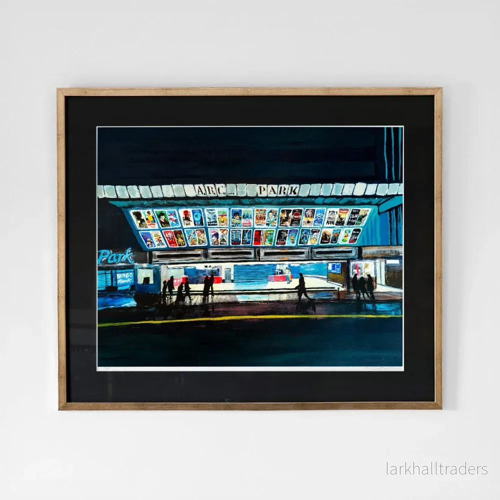40 Films that Formed My Life – Inramad begränsad giclée print, signerad och numrerad, upplaga om 40