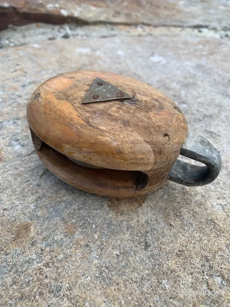 Gammal talja med fin patina - Bild 2