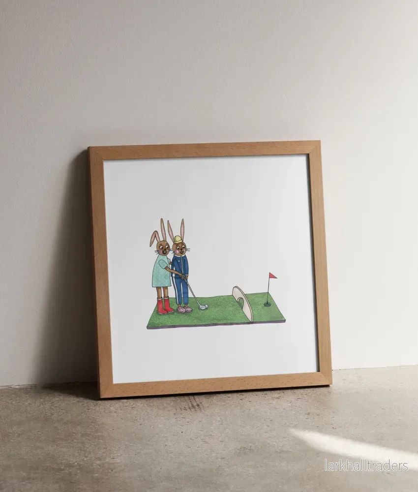 Skuttis spelar minigolf Poster - Bild 2