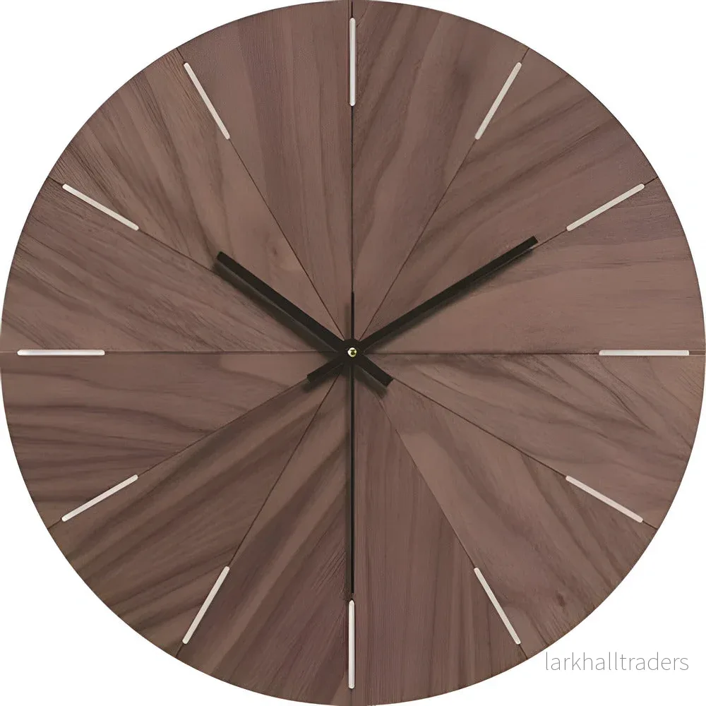 TimberHush – Minimalistisk Träväckarklocka i Modern Skandinavisk Design